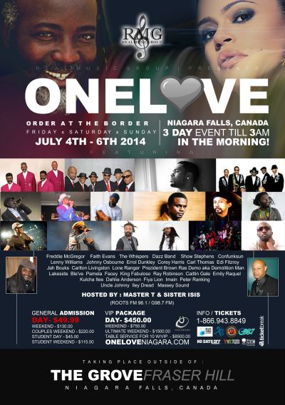 ONE LOVE…’ORDER AT THE BORDER’ SET FOR JULY 4TH @one876